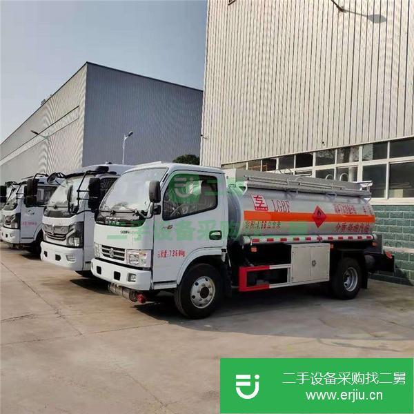 山東出售二手東風5噸國六115馬力油罐車手續齊全包上戶