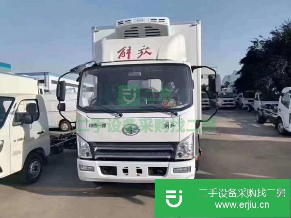 湖北出售二手福田歐馬可4.2米148馬力冷藏車