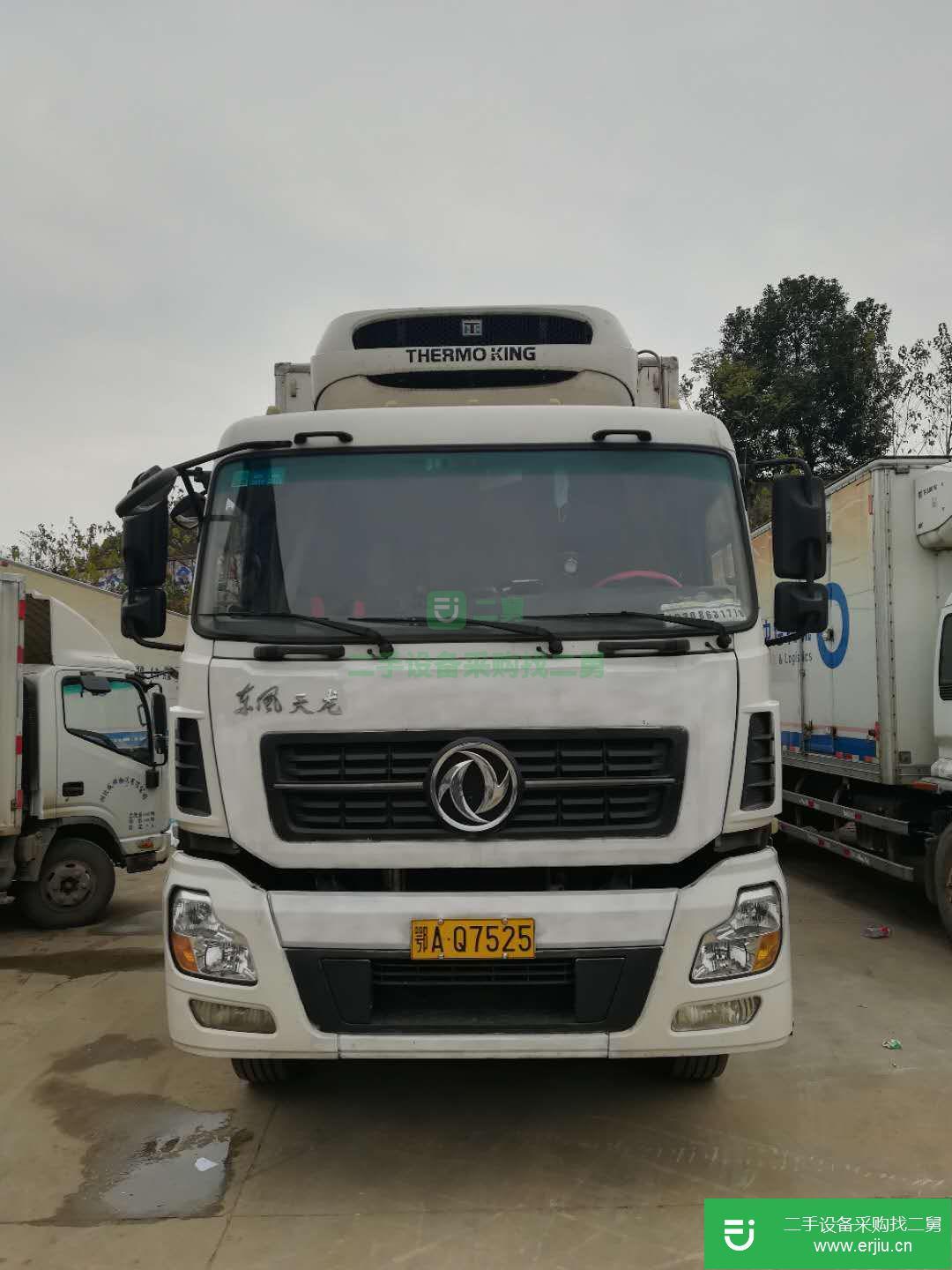 湖北出售二手東風天龍280馬力國四冷藏車