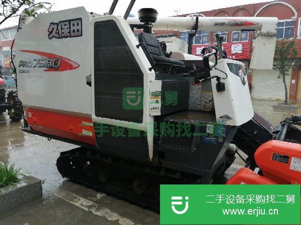 安徽出售二手久保田758收割機 車況好