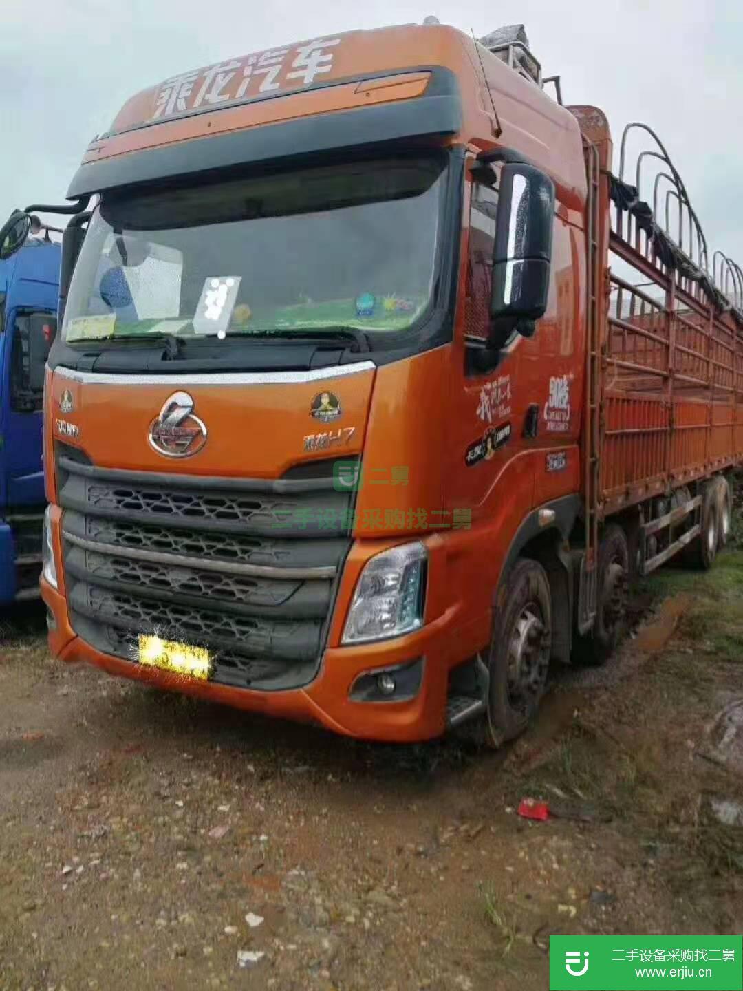江西出售二手東風柳汽350馬力國四倉柵式載貨車車況原版原漆