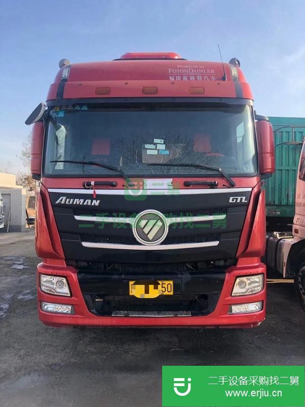 河北出售歐曼牽引車，430馬力國四雙驅，已檢車帶交強險