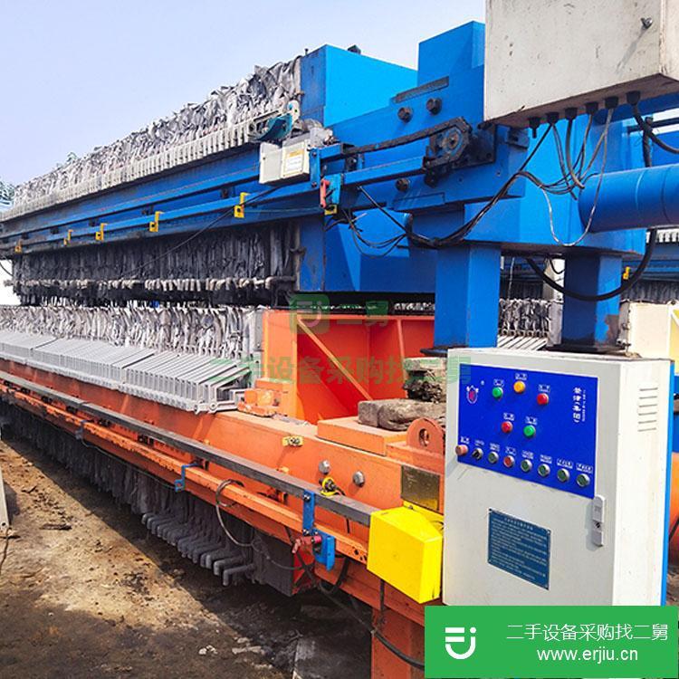 山東出售二手隔膜壓濾機250平方