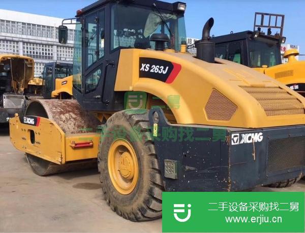 河南出售二手26噸壓路機
