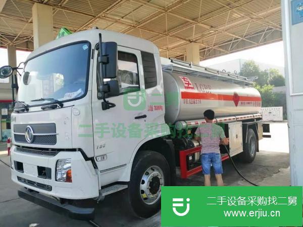 湖北出售二手東風天龍350馬力油罐車