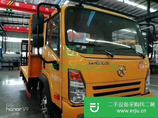 四川出售二手大運(yùn)平板運(yùn)輸車云內(nèi)170