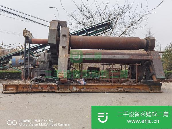 北京出售二手實心W12-40*3100液壓全自動四棍卷板機