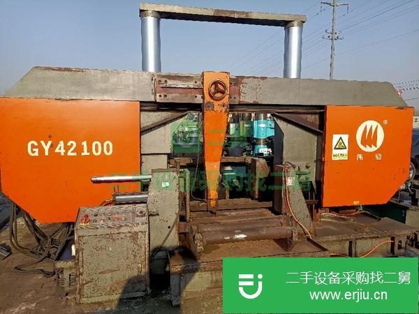 河北出售二手42100液壓帶鋸床