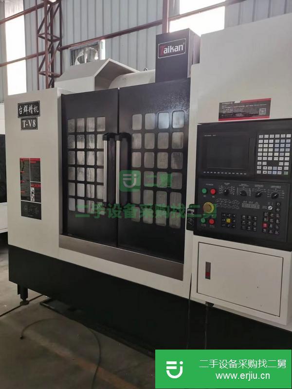 廣東出售二手臺群V8加工中心，三菱M70系統