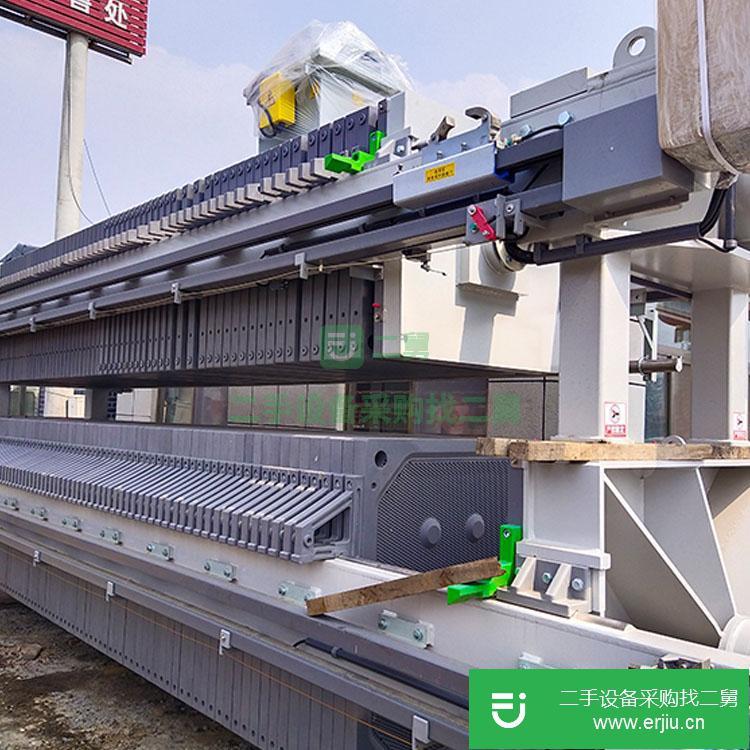 山東出售二手隔膜壓濾機250平方