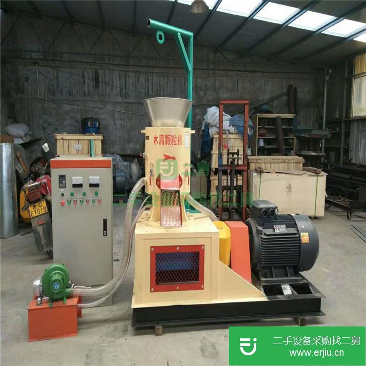 山東出售二手350生物質顆粒機