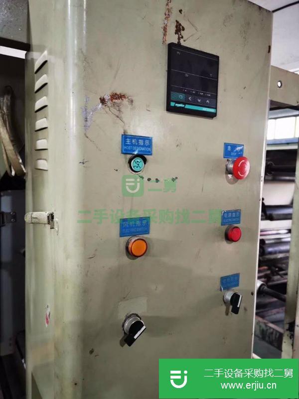 江西出售二手強大800型2色凹版印刷機