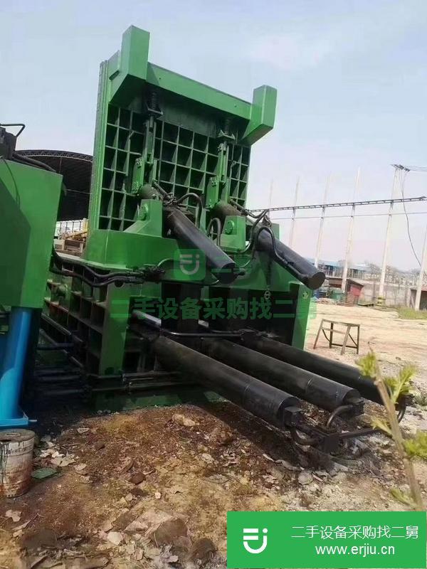 陜西出售二手華宏400噸金屬壓塊機
