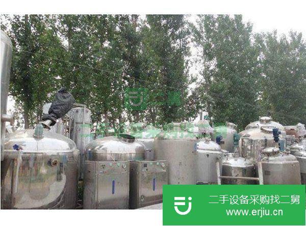 山東出售二手不銹鋼發酵罐