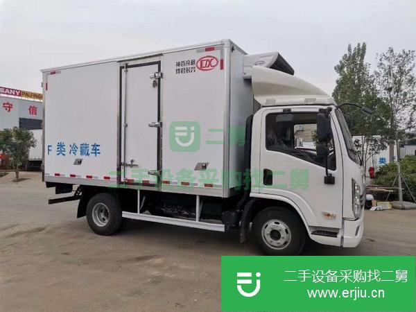 四川出售二手重汽豪沃4.2米160馬力冷藏車