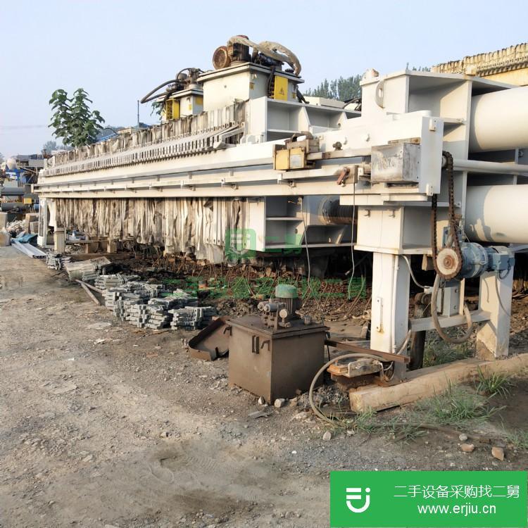 山東出售二手400平方隔膜壓濾機