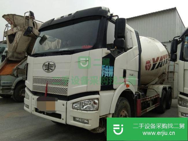 河北出售二手一汽解放J6P 攪拌車