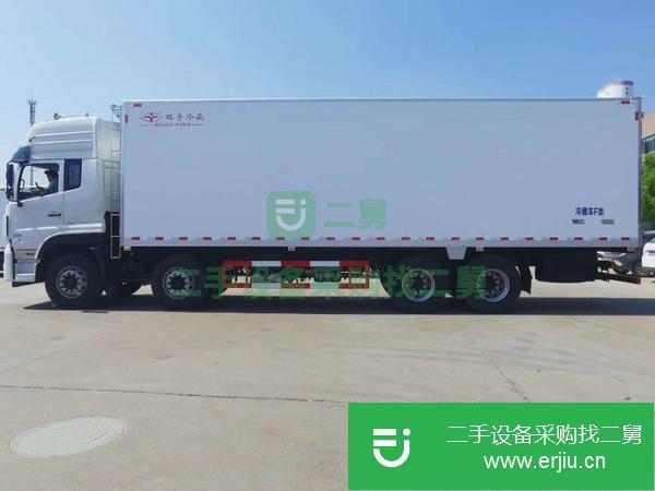 新疆出售二手東風(fēng)天龍9米6冷藏車