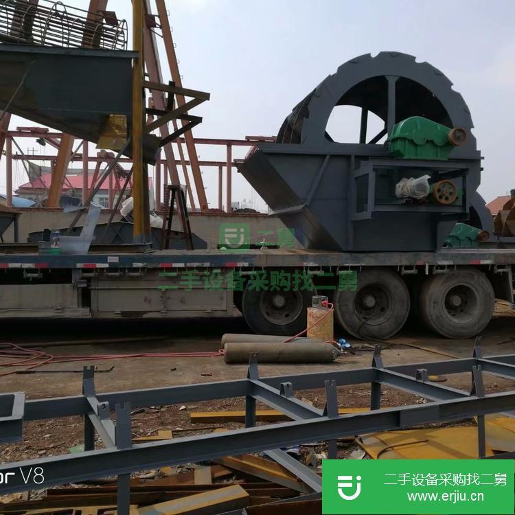 山東出售二手全自動移動洗砂機