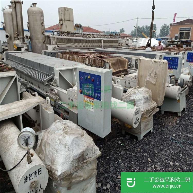 山東出售二手硅藻土壓濾機