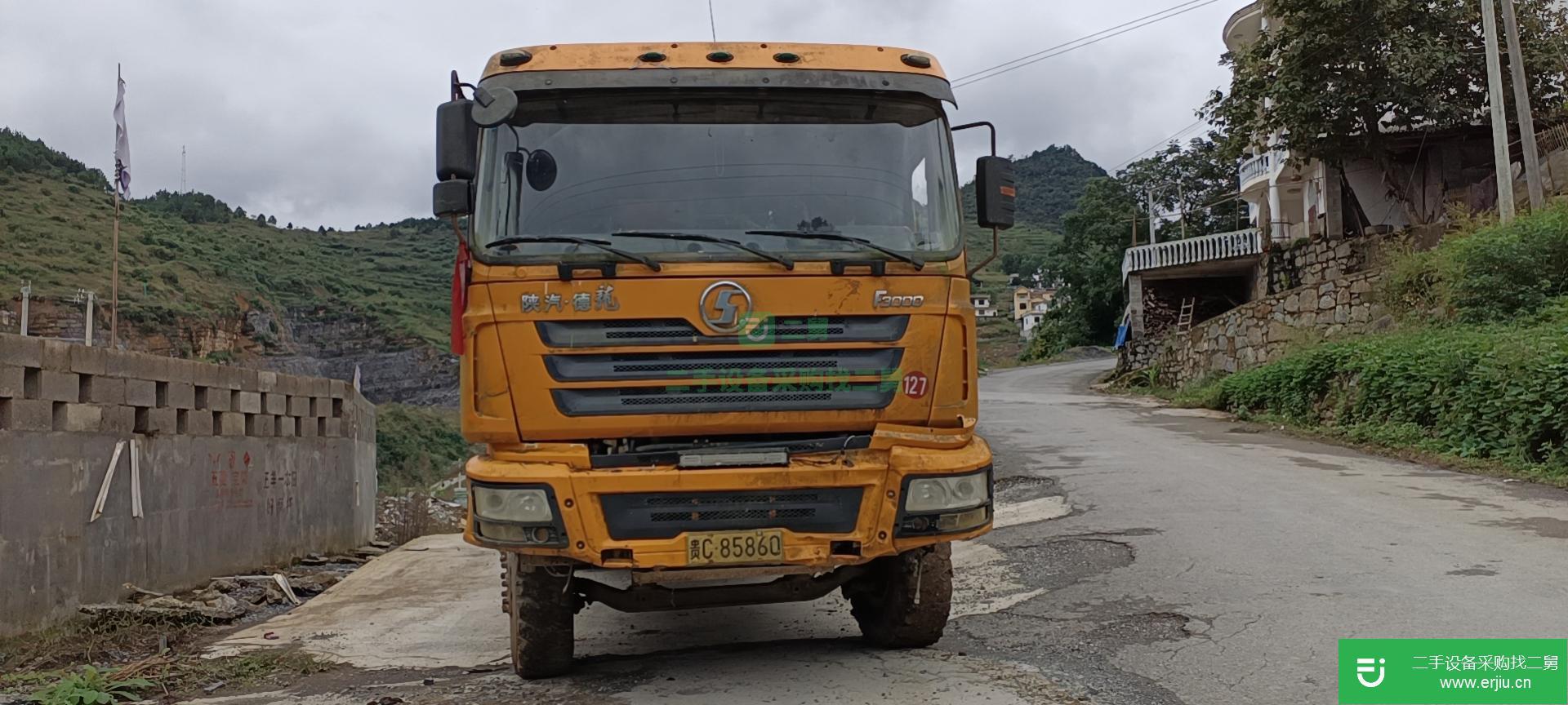 貴州出售二手陜汽重卡310馬力國三自卸車
