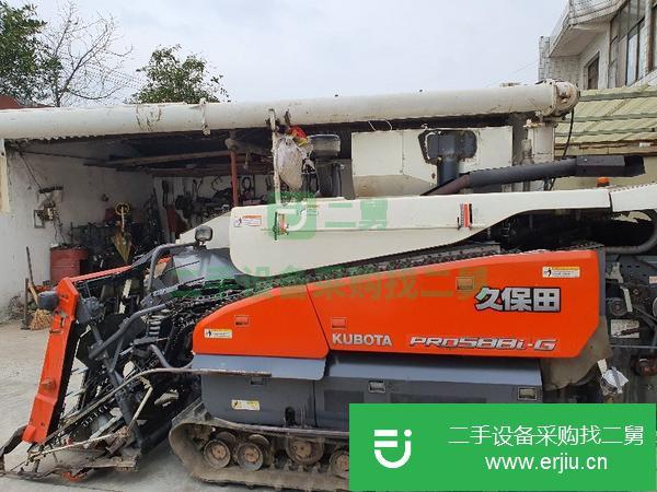 江蘇出售二手久保田588I-G收割機