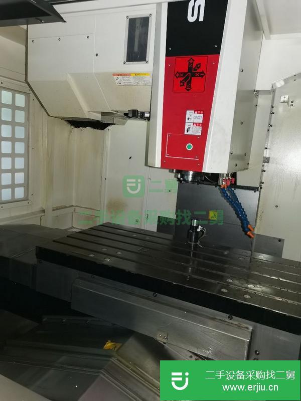 廣東出售二手臺群1165加工中心發那科系統主軸10000轉，三線軌T-V1165