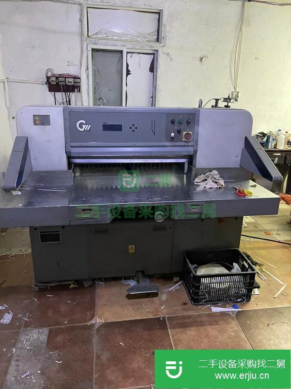 江蘇出售二手920對開切紙機