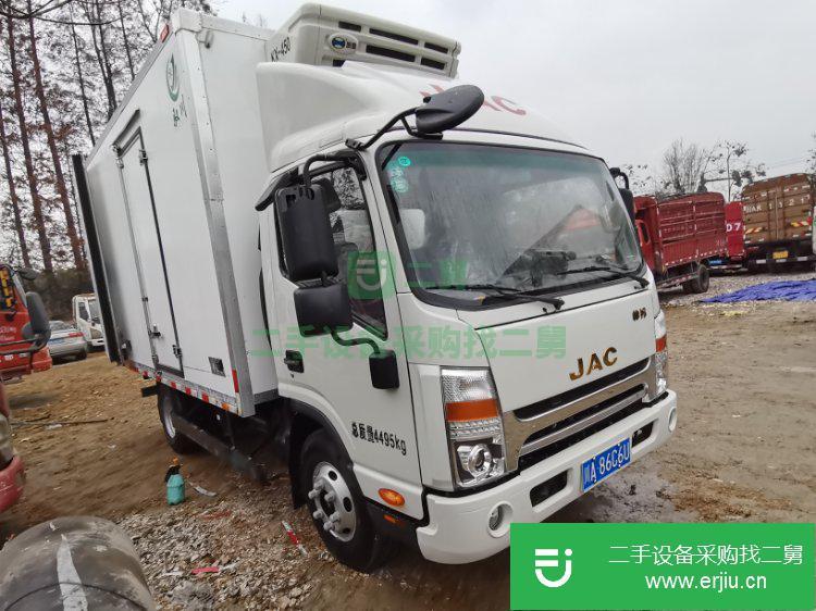 四川出售二手江淮帥鈴152馬力國(guó)五冷藏車