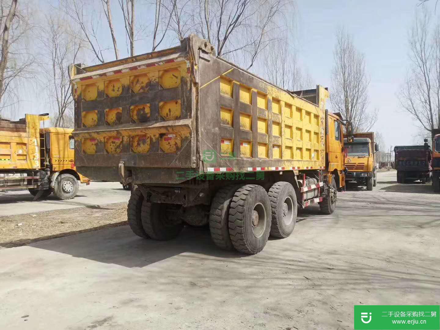 山西出售二手三層大梁德龍3000后八輪自卸車