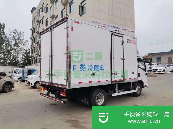 四川出售二手重汽豪沃4.2米160馬力冷藏車
