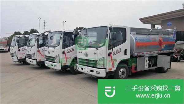 河北出售二手解放5噸加油車