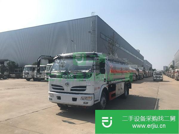 河北出售二手5噸油罐車包上牌國(guó)五朝柴156馬力