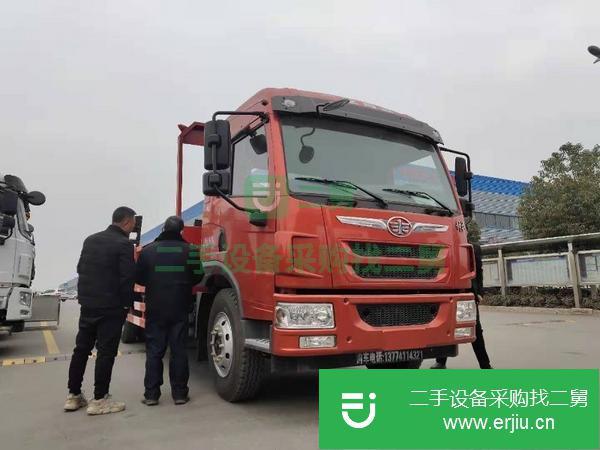 甘肅出售二手解放平板運輸車
