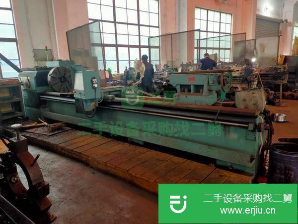 浙江出售二手6163X4米改裝數控車床