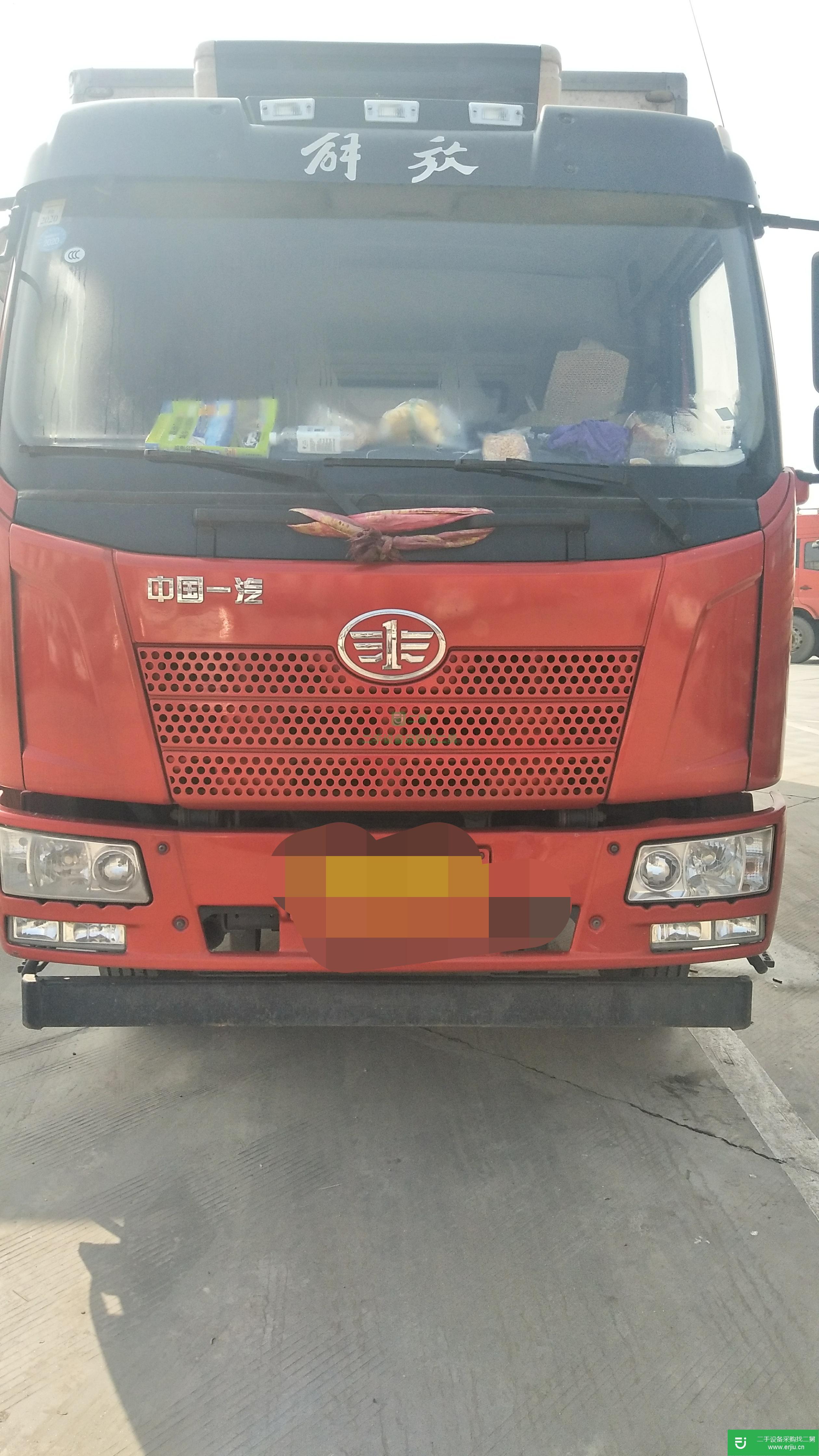 河南出售二手一汽解放180馬力冷藏車
