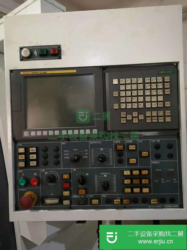 上海出售二手臺灣永進(jìn)FV85A加工中心,FANUC 0i-MD系統(tǒng)