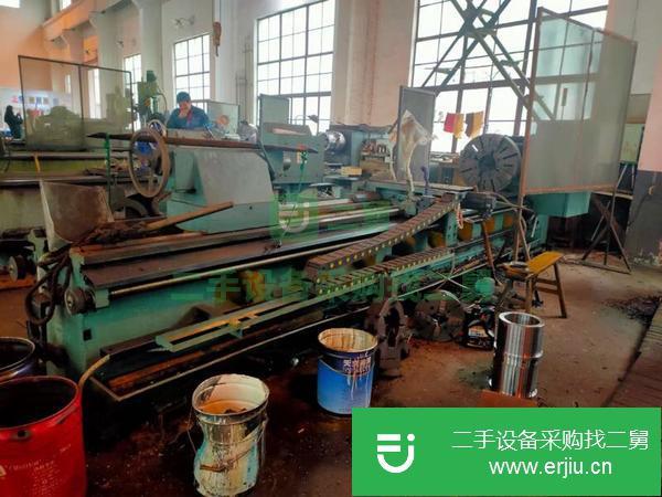浙江出售二手6163X4米改裝數控車床
