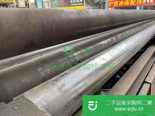 浙江出售二手8x5米四輥卷板機電鍍輥