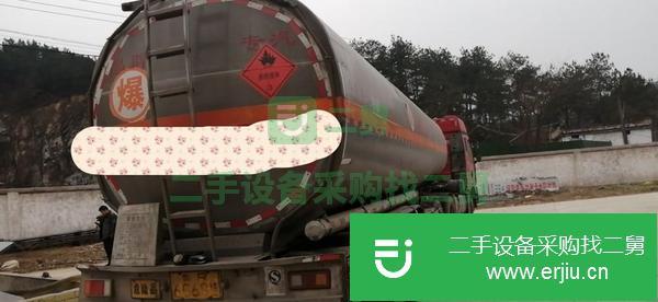 安徽出售二手國四鋁合金油罐車420馬力