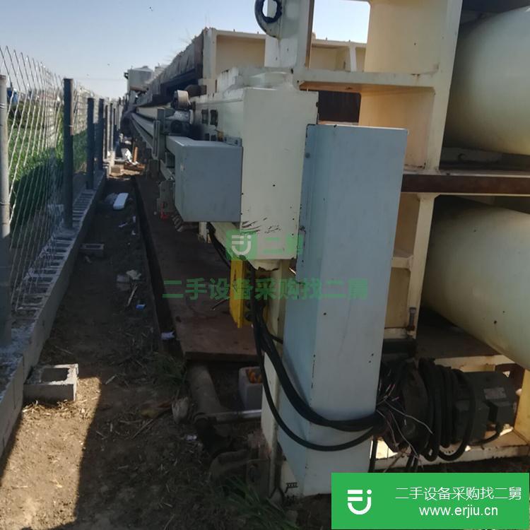 山東出售二手污泥脫水壓濾機