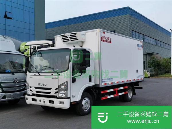 湖北出售二手五十鈴國六120馬力冷藏車