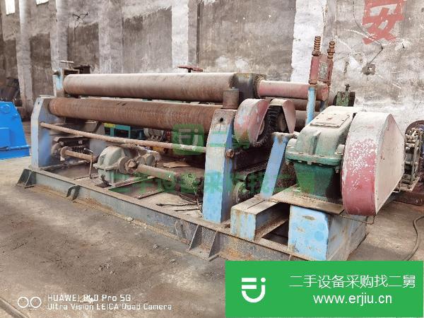 遼寧出售二手實心W11-20*2500機械自動卷板機