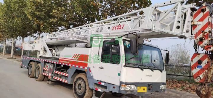 出售11年中聯25V吊車，工作7000小時車況極品