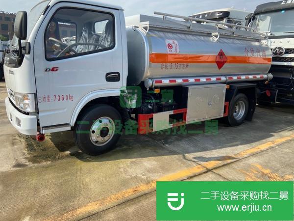 山西出售二手東風(fēng)多利卡5噸油罐車包上戶可分期