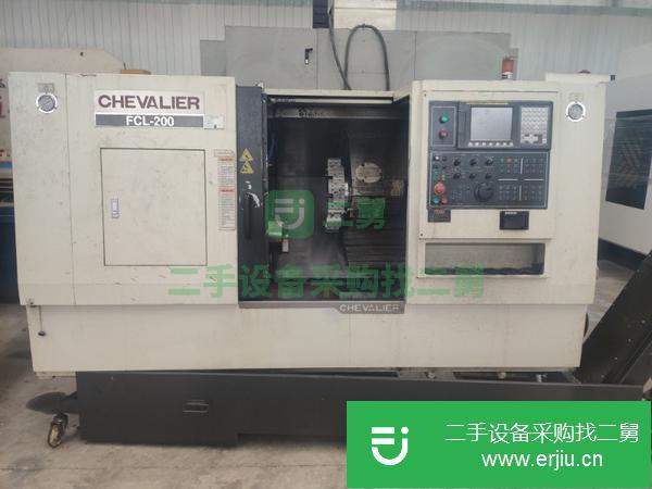 江蘇出售二手臺灣富裕FCL-200數控車床