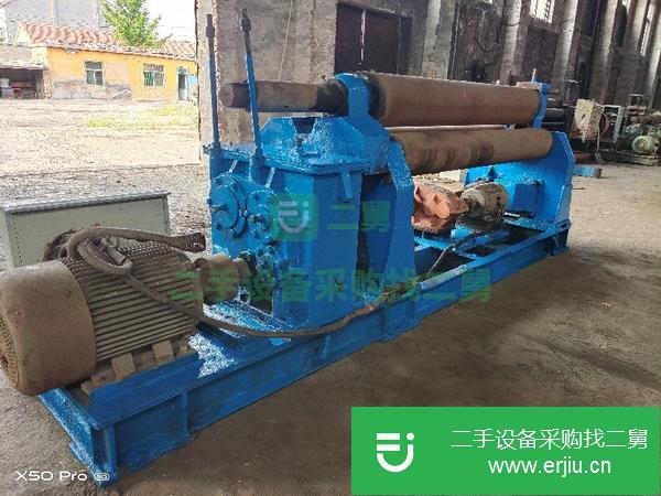 安微出售二手實心W11-20*2000機械自動卷板機