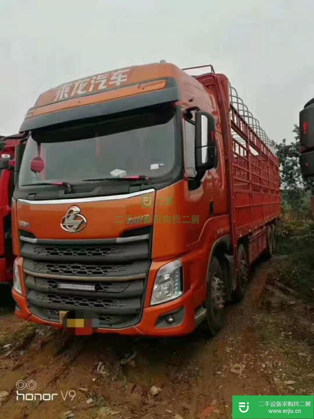 江西出售二手東風柳汽350馬力國四倉柵式載貨車車況原版原漆