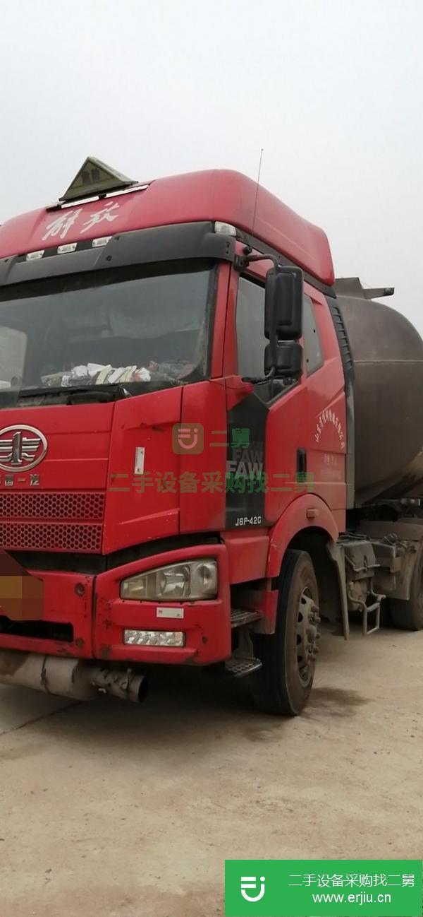 安徽出售二手國四鋁合金油罐車420馬力
