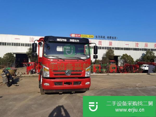 湖北出售二手東風(fēng)160馬力平板運輸車